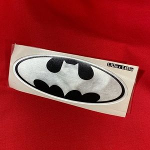 Auto decal BATMAN Ford shimmer silver black